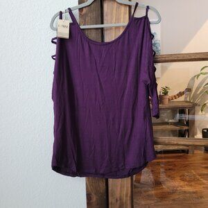 Lofbaz Women's Cold Shoulder Top